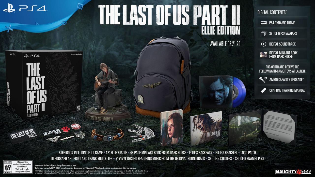 PS4新情报 《最后的生还者2》2020年2月21日发售-有饭研究